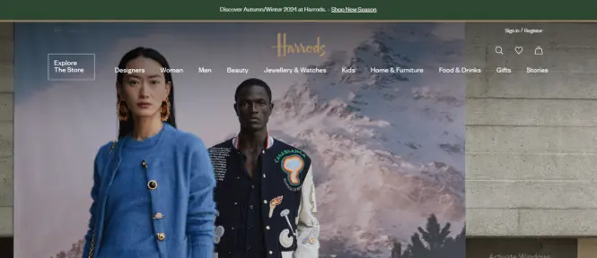 Harrods - Luxury Shopping